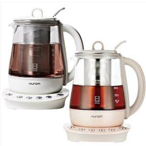 휴롬 1.4L 티마스터 티포트 전기포트-화이트-홈카페 한방차 꽃차 보온 부모님 효도 중탕기 선물 추천