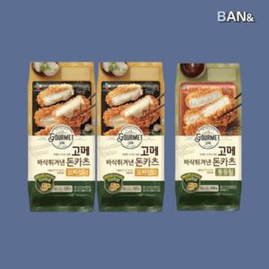 [기타] 고메 돈가츠 바삭튀겨낸 일본식 모짜렐라 돈카츠 450g 2개+통등심 돈까쓰 450g