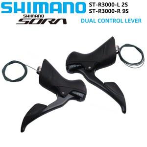 변속기 시마노 SORA ST R3000 L R 듀얼 컨트롤 레버 좌우 2S 9S 시프터 로드 바이크 부품 자전거 액세서리