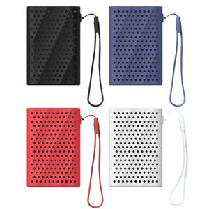 휴대용 SSD PSSD 슬리브 스킨 하드디스크 하드 드라이브 보호 커버 호환 삼성 T9안티 가을 실리콘 케이스