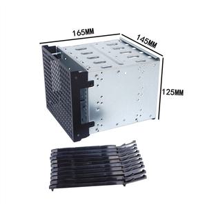 5.25인치  5 x 3.5인치 SATA HDD 케이지 랙 하드 드라이브 디스크 인클로저 트레이 캐디 어댑터 Z