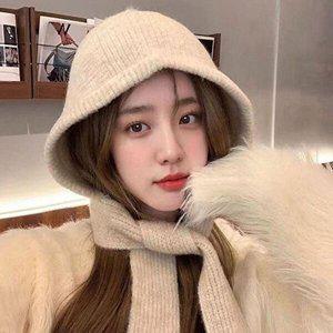[셀러허브 패션][JHQRNXIO_4B]여자 후드모자 쁘띠 넥워머 달린 바라클라바
