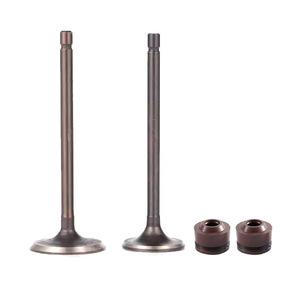 호환 흡기 밸브 배기 64mm 65mm 69mm GY6 50cc 80cc 125cc 139QMB 139QMA 157QMJ 스쿠터 모페드