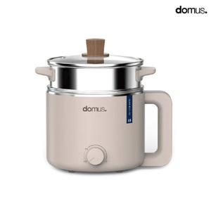 도무스 304 재질 내부 스테인레스 안전 더블월 구조 멀티 전기포트 전기쿠커 1.5L