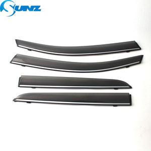 자동차 2013 윈도우 용 Weathershields 사이드 Hilux 디플렉터 2012 Toyota Vigo SUNZ 2014 바이저 스모크 Rain Wind Guards 후크 사이드윈도우