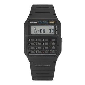 [카시오] 남녀공용 Databank Digital Square 우레탄 손목 시계(CA 53W 1ZDR)