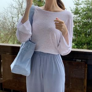 (린넨원단/여리핏) 아워 린넨 루즈핏 티셔츠 여름 썸머 ts3720