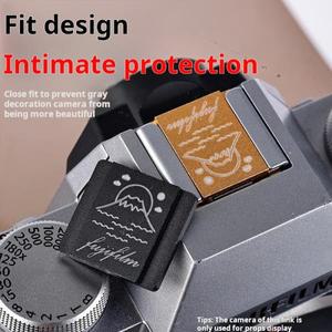 [누리사진관]Fuji Leica Canon Nikon 핫슈 먼지 보호 커버 SLR 마이크로 싱글 유니버설호환한 카메라 금속