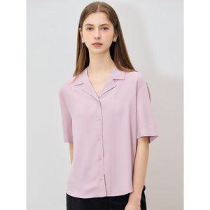 [리스트]앨리스 오픈 카라 반팔 셔츠블라우스 택가격 138000원 _P399227174