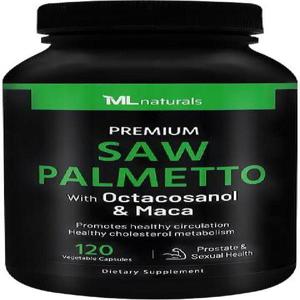 ML Naturals  쏘팔메토 1000mg 120캡슐