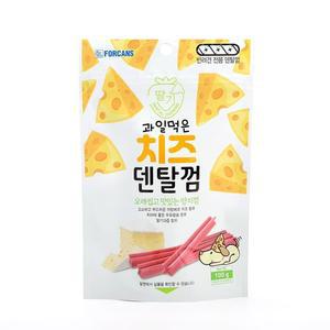 [JHP21S0R_51CM](2개)치즈덴탈껌(딸기)100g