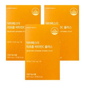 여에스더 닥터에스더 리포좀 비타민C 플러스 800mg x 30정 3박스 S_B
