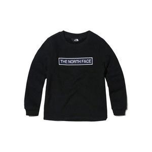 [하프클럽/노스페이스]노스페이스 키즈 PADDY FLEECE LOUNGE TEE MNT7TJ55S-BLK