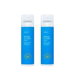 식물나라 워터프루프 선 스프레이 썬미스트 뿌리는 선크림 100ml X 2개