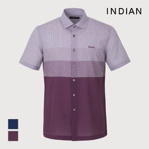 [INDIAN] 한기장 반팔셔츠_MITNS3M3401