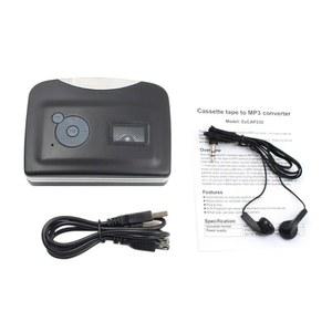 카세트 카팩 테이프 PC USB MP3 CD 디지털 오디오 음악 플레이어 변환기 캡처 레코더 자동차 튜닝 1개