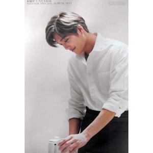 (브로마이드1종+지관통) 엑소 (EXO) - 2017 겨울 스페셜 UNIVERSE 카이 포스터 (정품)