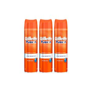 질레트 퓨전 하이드라 젤 울트라 프로텍션 200ml 3ea