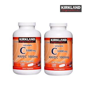 [커클랜드] 비타민C 1000mg 1315mg x 500정 x 2개입_eb