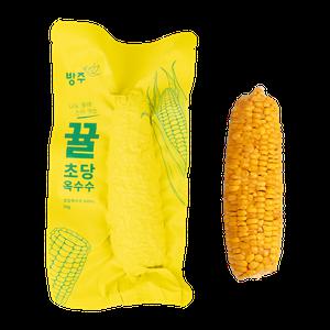 푸른콩방주 초당옥수수 제주여행선물 제주도기념품 말린 초당옥수수 통곡물 아기 여성 건강간식  50g x 6