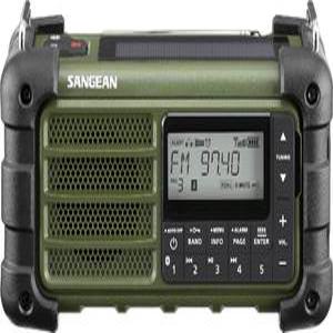 Sangean MMR-99 AM / FM-RBDS 블루투스 비상 라디오