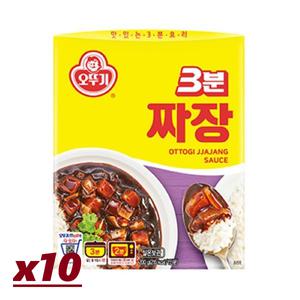 오뚜기 3분짜장 200G x 10개