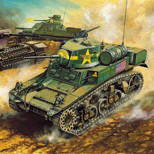 [아카데미과학]무[아카데미과학] 1/35 US M3A1 스튜어트 경전차 13269
