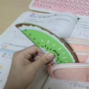 과일모형자 문구 키위 나무자