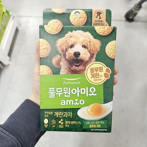 풀무원 아미오 자연담은 간식 계란과자 50g 403357