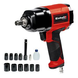 Einhell 아인헬 TC-PW 610 에어 임팩트 렌치 임팩 라쳇 1/2 랜치 자동차 정비 공구 타이어 교환 교체 드라이버 드릴 권총형 조립 농기계 DIY 복스알 소켓 볼트 너트