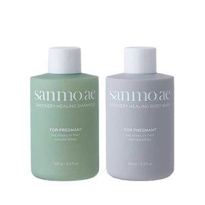 산모애 임산부샴푸 임산부바디워시 어메니티 2종세트 (샴푸 100g + 바디워시 100g)