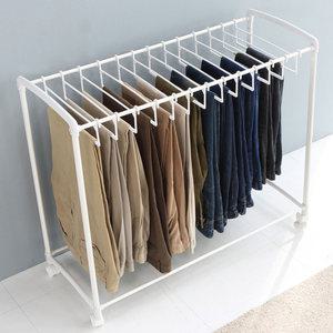 바지걸이 행거 20p/이동식행거/옷걸이/바지수납장