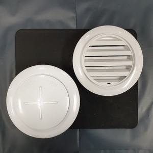 원형환기구 개폐형내/외부용세트 D100mm ABS 자연환기구