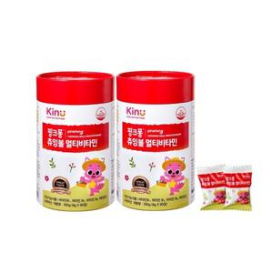 [롯데백화점]GNC [GNC]핑크퐁 츄잉볼 멀티비타민(4g 90정 30일분)x2개