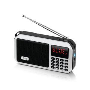 [브리츠] BZ-LV980 (화이트) 블루투스 라디오 MP3 스피커