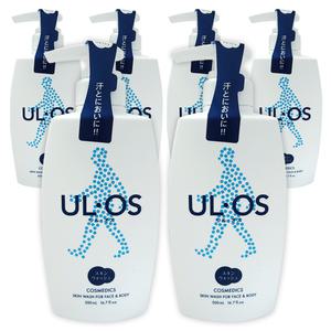 우르오스 스킨 워시 올인원 남자 바디워시 바디클렌저 500ml 6개