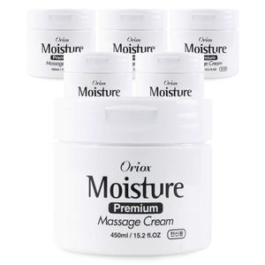 오릭스 모이스처 프리미엄 마사지크림 450ml x 10개 대용량 피부 전신 마사지 클렌징 전문가용 크림 로션