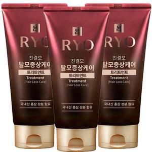 려 진결모 탈모증상케어 트리트먼트 300mlx3 손상모 고영양 케어
