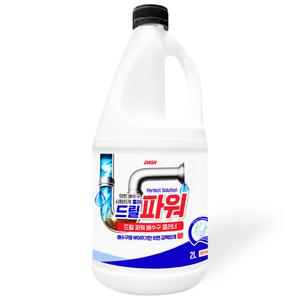 대쉬 드릴 파워 초강력 배수구 클리너 2L 1개