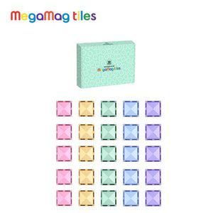 메가맥타일즈 파스텔 정사각형 확장팩 세트 30p