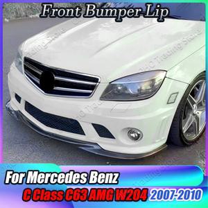 벤츠 C클래스 W204 S204 C63 AMG 07-10 앞범퍼 립 스플리터 디퓨저 바디키