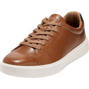 Cole Haan 남성용 그랜드 크로스코트 트래블러 스니커즈, 브리티시 탠/다크 초콜릿/백로159592