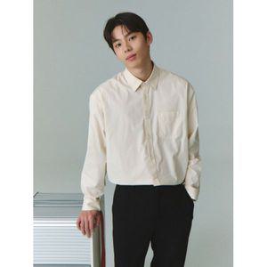폴햄 POLHAM 남성 포플린 오버핏 긴팔 셔츠 PHE2WC1023