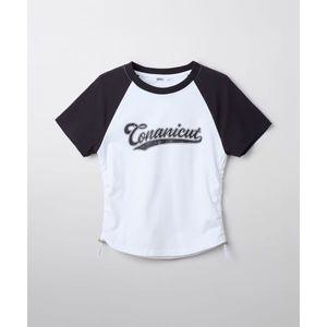 SPAO 스파오 (CONANICUT) 래글런 셔링 크롭 반팔티_SPRPF25G50 551249