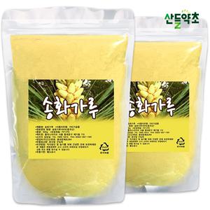 송화가루 300gx2팩 소나무꽃분말 송화분 송홧파우더