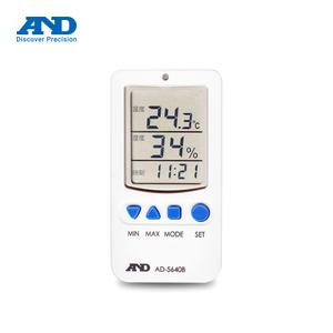 AND 디지털 알람 온습도계 AD-5640B 온도 습도 측정 벽걸이 탁상용