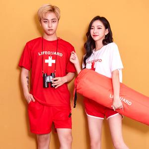 라이프가드 해상구조대 반팔세트