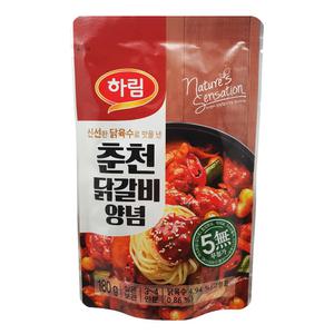 하림 춘천 닭갈비 양념 180g