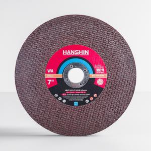 한신 WA 절단석 180mm x 22mm 7인치 50장 스틸 스테인리스 겸용 그라인더날