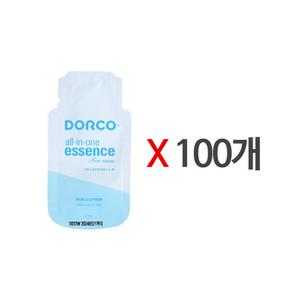 도루코 엠케어 올인원 에센스 포 맨 2ml x 100개 남성화장품 업소용 여행용 사우나 숙박업소 스킨 로션